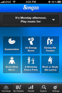 Songza-Concierge