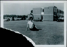 Scan of a damaged photo