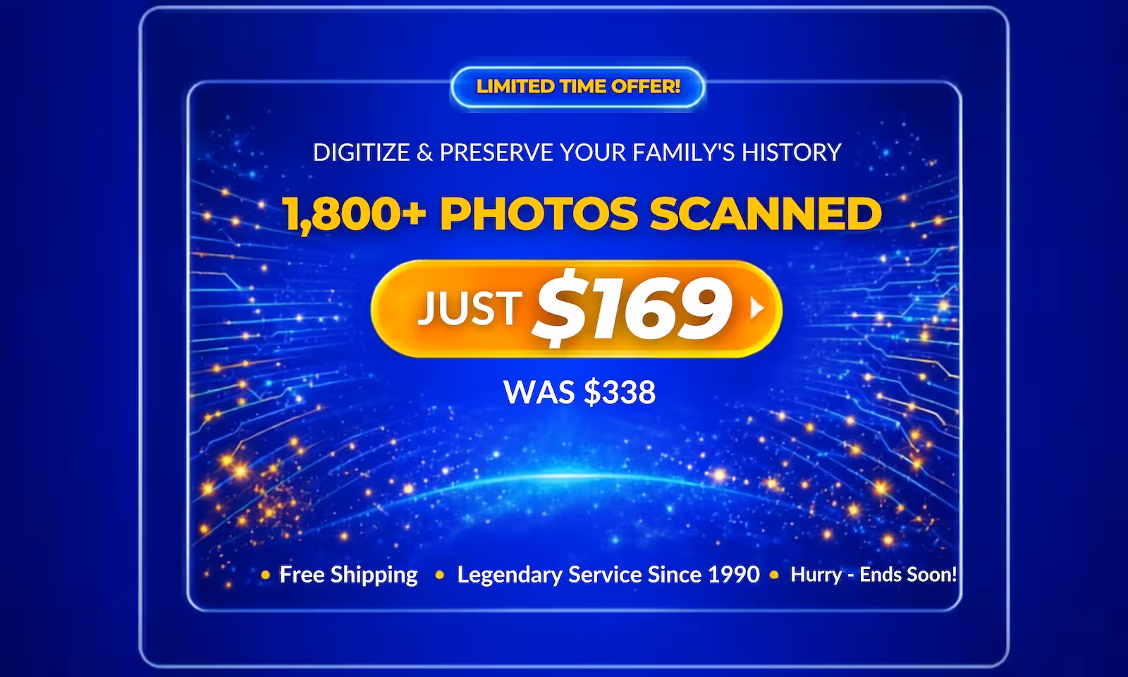 Holiday Photo Box Scanning Savings