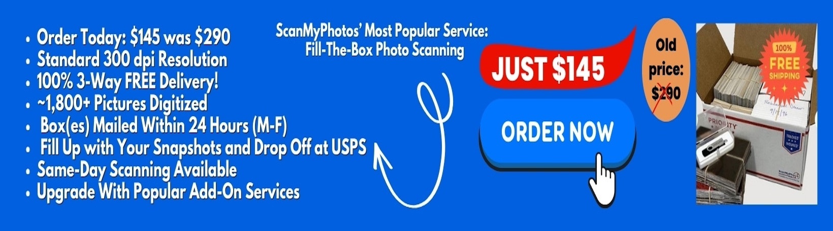 Photo Scan Box Special