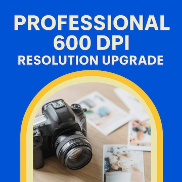 600 DPI Scanning Upgrade