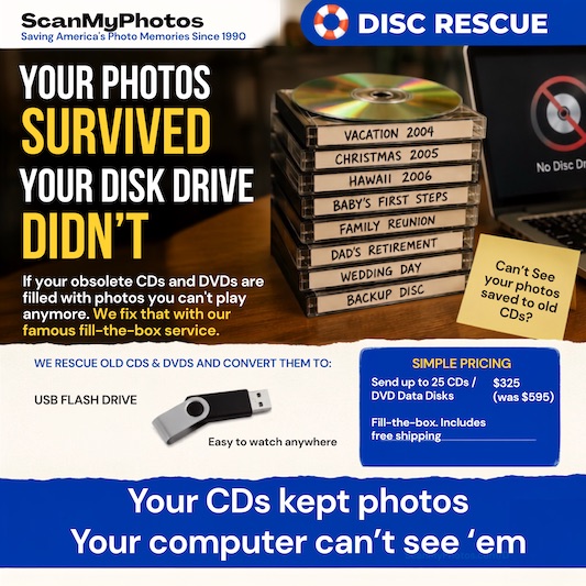 Main Product Image for Photo Disc Rescue Box