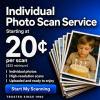 Individual Photo Scan Service