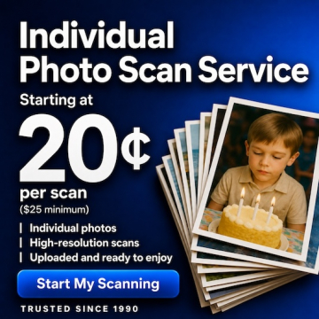 Individual Photo Scan Service