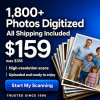 Photo Scanning Box - Shipping Included