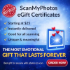 ScanMyPhotos E-Gift Card
