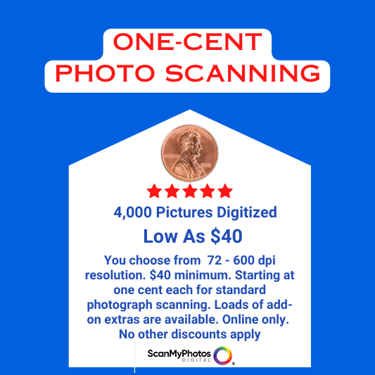 Main Product Image for Pay-Per-Scan Photo Scan Service 1¢