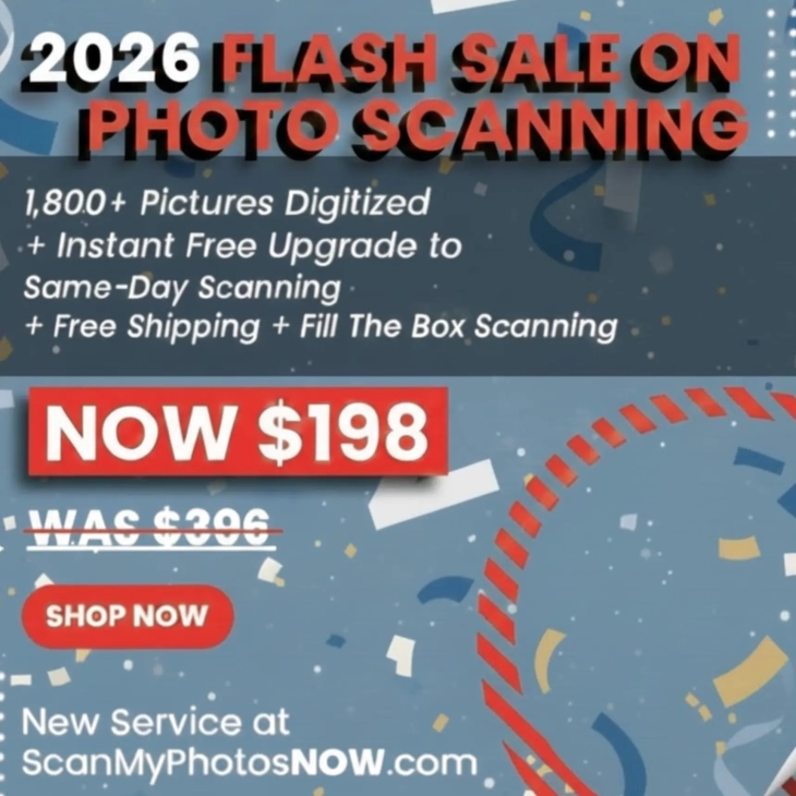 Main Product Image for Photo Scanning Box Now - Express and Shipping Included