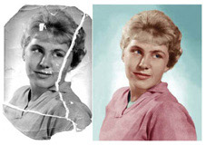 Photo Restoration Sample
