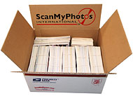 Prepaid photo scanning box