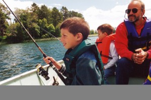 Katie Colon family fishing