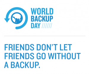 This page is not officially supported or endorsed by World Backup Day. For more information, visit worldbackupday.com. 