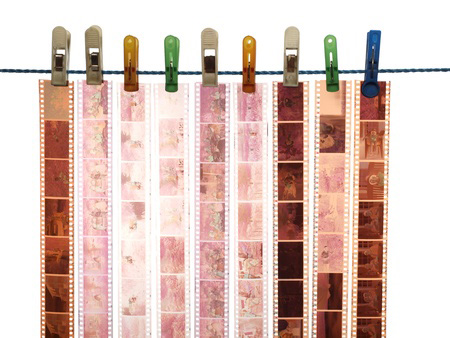 storing film negatives
