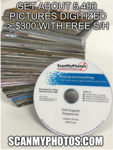 “Spring Cleaning” to Unclutter, Get Thousands of Photos Scanned Under $300, Including Free S/H