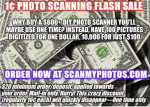 One Cent Photo Scanning at ScanMyPhotos