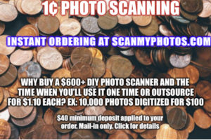 NOW Photo Scanning For One Cent From ScanMyPhotos