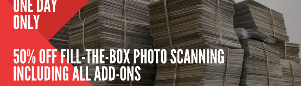 Save 50% on photo scanning at ScanMYPhotos.com