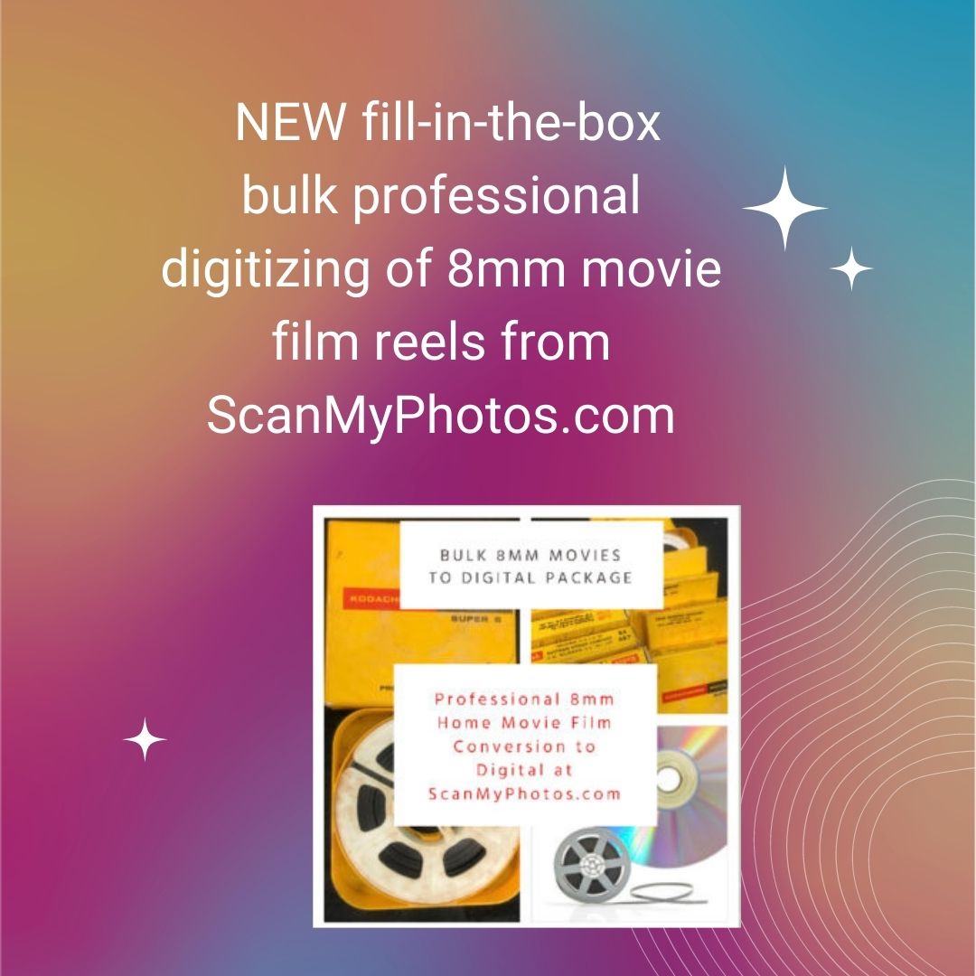 Professional 8mm Film Conversion to Digital