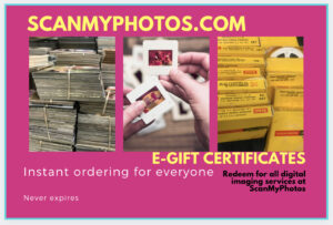 Why the most emotional 2020 holiday gift is photo scanning e-gift certificates