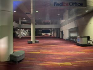 Inside an empty LVCC during #CES2021