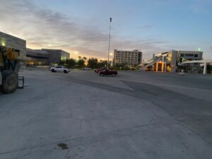 Las Vegas Convention Center was empty during CES2021