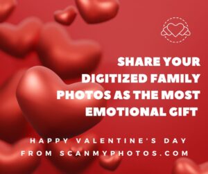 For ❤️ Valentine’s Day Save Half + Same Day Photo Scanning