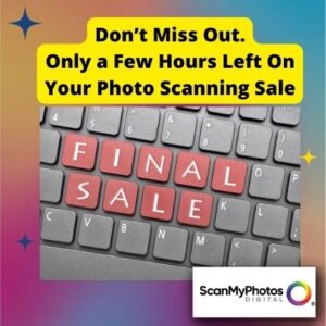 Menu of Photo Scanning Discounts