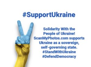 supportukraine 300x221 - Why ScanMyPhotos Initiated a Political Activism Department