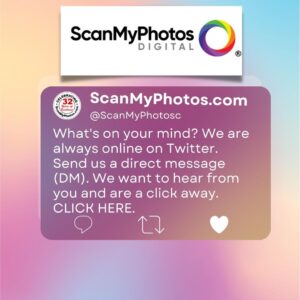 Contact ScanMyPhotos on Twitter 