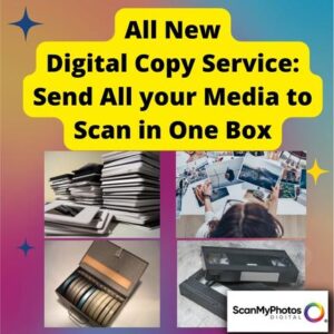 New Digital Copy Service: Send All your Media to Scan in One Box