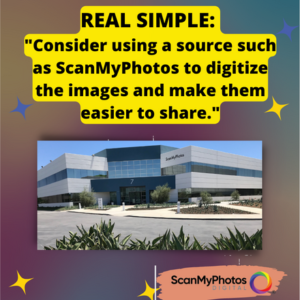 Real Simple Recommends ScanMyPhotos.com