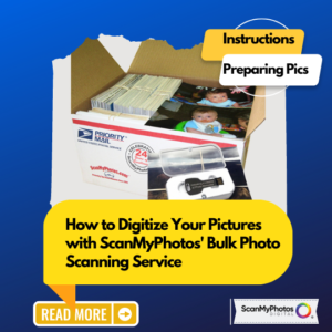 Instructions to prepare your photos for fill-the-box photo scanning at ScanMyPhotos