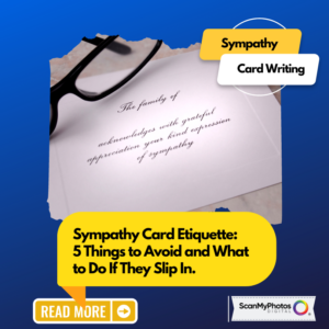 How to write a sympathy card