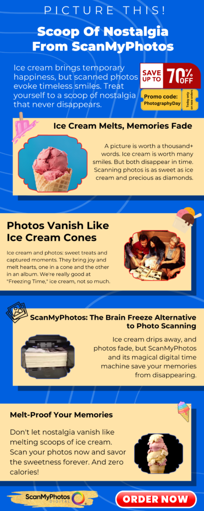 Scoop Of Nostalgia: Ice Cream and Photographs