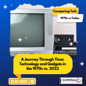 A Journey Through Time: Technology and Gadgets in the 1970s vs. 2023