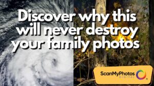 Discover why your photographs can be make safe from natural disasters like hurricanes and wildfires.
