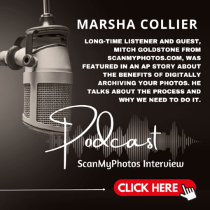 podcastcover918marsha 300x300 - Marsha Collier Podcast Interview With ScanMyPhotos