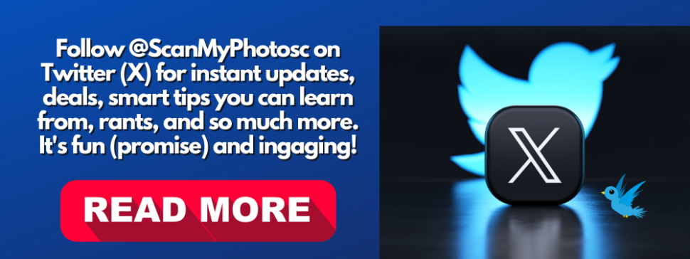 Follow ScanMyPhotos on Twitter (X).