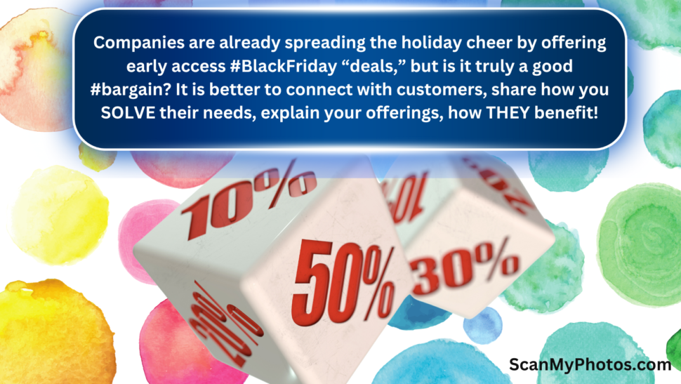 Black Friday Discount fallacy