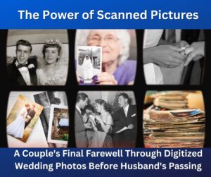 A Couple's Final Farewell Through Digitized Wedding Photos Before Husband's Passing