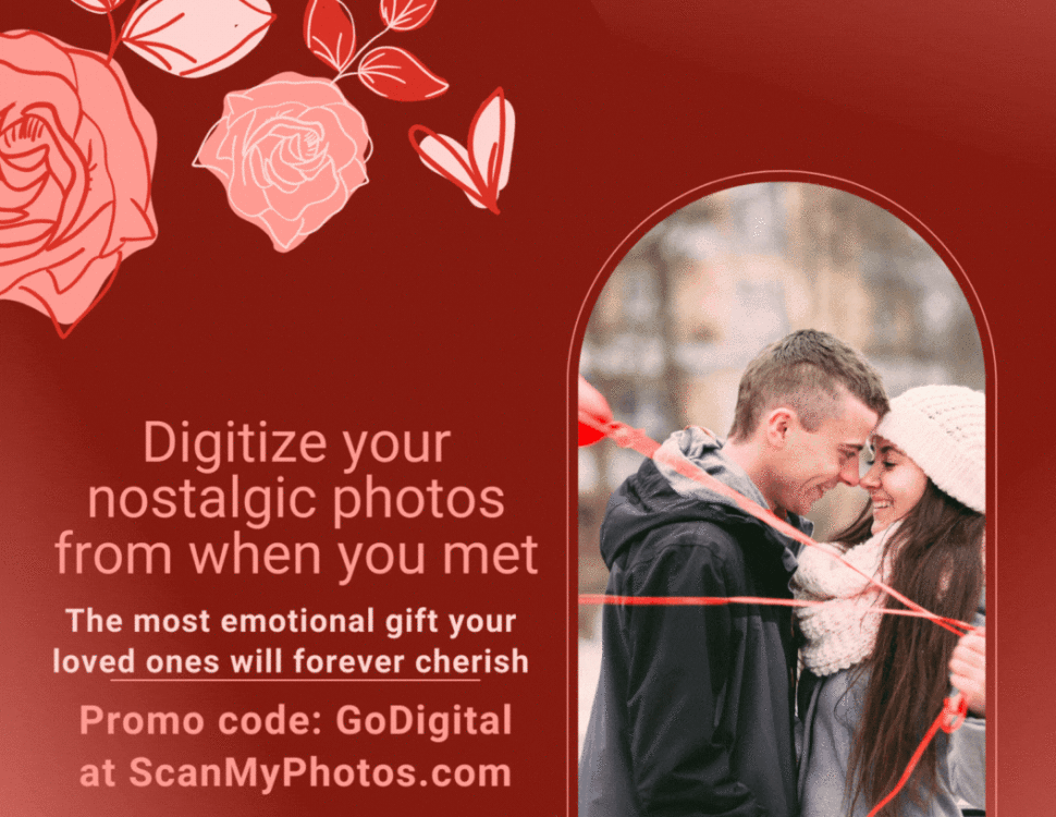 Valentine's Day gift for scanning photos at ScanMyPhotos.com