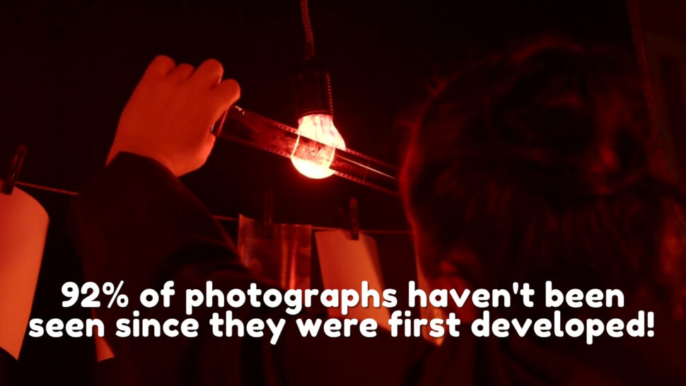 🌟 92% of photographs haven't been seen since they were first developed! 