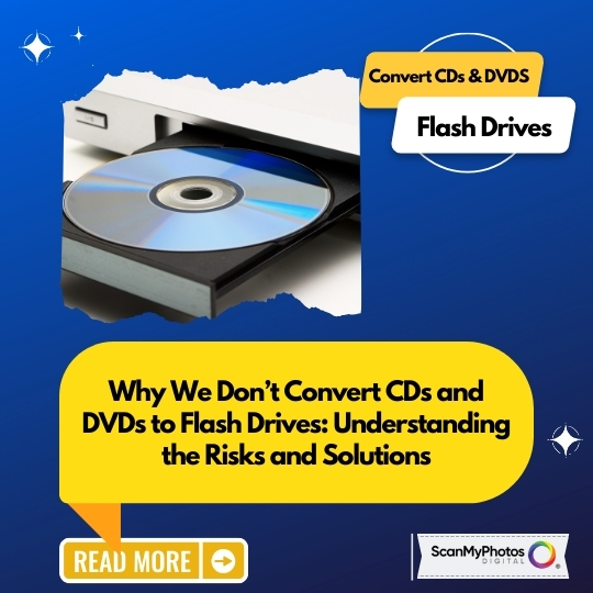 Convert CDs and DVDs to Flash Drives | Photo Scanning & Digitization ...