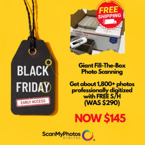 Photo scanning discounts for digitizing pictures with free S/H.