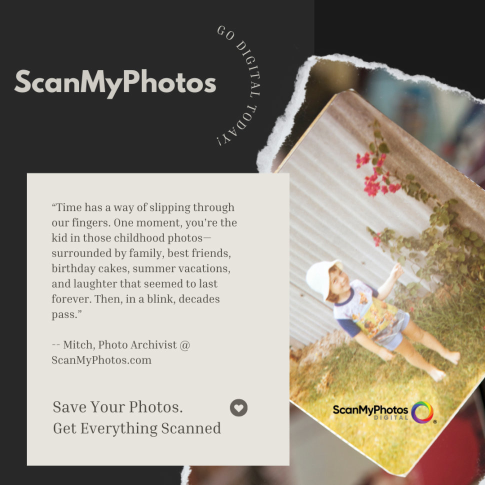 How to digitize your childhood photos