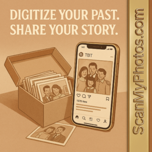 Why Instagram Loves When You Digitize Old Photos (Even If You Don’t Know It Yet)