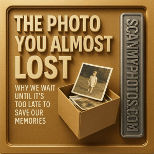 The photo you almost lost if it wasn't digitized at ScanMyPhotos.
