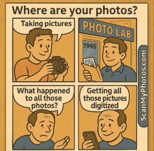 Where are your photos? Digitized yet? Photo scanning services turn your analog photos into digital keepsakes. 