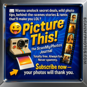 Subscribe to the ScanMyPhotos Newsletter for Deals + News
