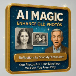 AI Tools to enhance old photos once digitized. 